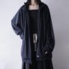 【NIKE】"超オーバーサイズな光沢黒と黒ジャージのコンビネーション技トラックジャケット"