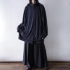【NIKE】"超オーバーサイズな光沢黒と黒ジャージのコンビネーション技トラックジャケット"