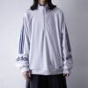 【adidas】”珍品ハーフジップでベロアのトラックジャケットプルオーバー"