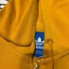 【adidas】 "短丈トラックフーディのリアルボロ" yellow hooded track jacket