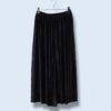 "鬼プリーツ鬼光沢" super wide silhouette pants