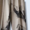 【Remake】"水墨画" wide camel slacks