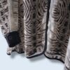【送料無料】tape & animal pattern see-through shirt