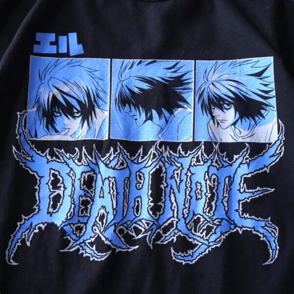 "デスノートLの3面図" official print tee