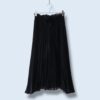 "プリーツタイプのシースルーレイヤー" wide hakama pants