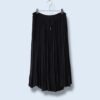 "メンズでイケる口の花柄プリーツ" mode semi long wide skirt