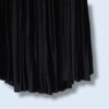 "メンズでイケる口の花柄プリーツ" mode semi long wide skirt