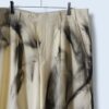 【Remake】 "水墨画" yellow body super wide slacks