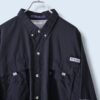 【送料無料】Columbia PFG black gimmick shirt