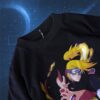 "デイダラリャンメン / NARUTO" double side print tee