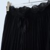"プリーツタイプのシースルーレイヤー" wide hakama pants