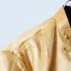 【送料無料】black × gold dragoon embroidery China shirt