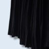 "メンズでイケる口の花柄プリーツ" mode semi long wide skirt