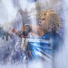 "クラウドvsセフィロス / FINAL FANTASY Ⅶ" double side print tee