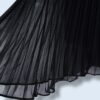"プリーツタイプのシースルーレイヤー" wide hakama pants