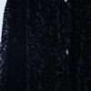【送料無料】mini arabesque pattern velours × see-through shirt