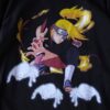 "デイダラリャンメン / NARUTO" double side print tee