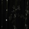 【送料無料】glossy moss green velours shirt