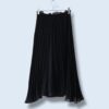 "プリーツタイプのシースルーレイヤー" wide hakama pants