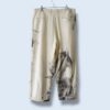 【Remake】 "水墨画" yellow body super wide slacks
