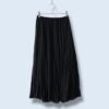 "無秩序プリーツの為せる技" flare semi long skirt