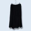 "メンズでイケる口の花柄プリーツ" mode semi long wide skirt