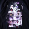 "NARUTO瞳術カットイン極上ブート" print tee