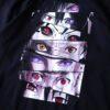 "NARUTO瞳術カットイン極上ブート" print tee