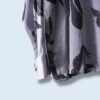 【送料無料】metalic silver flower shirt
