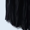 "無秩序プリーツの為せる技" flare semi long skirt