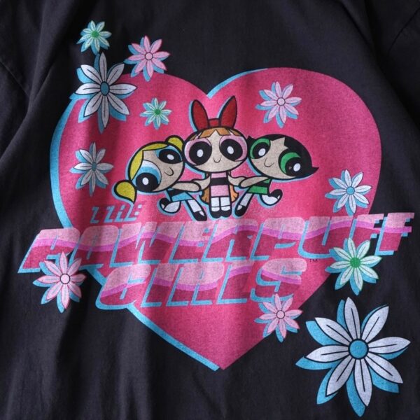 "極上パワパフのリャンメン / パワーパフガールズ" double side print tee