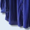【送料無料】dusty blue velours shirt