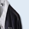 【送料無料】vintage satin & embroidery western shirt