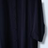 【送料無料】no-collar super long shirt