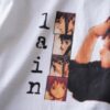 "珍品モチーフでDELTAタグ / serial experiments lain" print tee