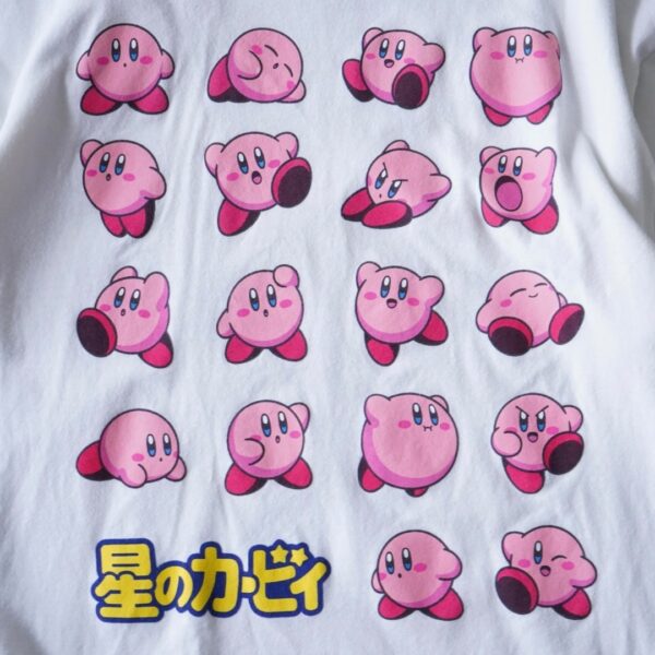"カービィ大量発生可愛いねえ" official print tee