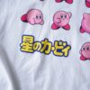 "カービィ大量発生可愛いねえ" official print tee