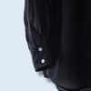 【送料無料】plain black see-through shirt