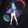 "ラムちゃんパロのバニーブルマ / ドラゴンボール" print tee