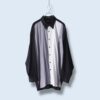 【送料無料】monotone switching embroidery terotero shirt