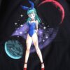 "ラムちゃんパロのバニーブルマ / ドラゴンボール" print tee