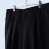 "ヤンチャ系柄入りワイド" glossy check pattern wide slacks