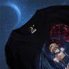 "伊万里胡桃ピンのロンT / BIBLE BLACK" double side print L/S tee
