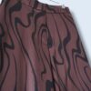 "履きやすさを極めた極上柄パン" drape fabric terotero pants