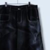 【Remake】 "水墨画" super baggy wide denim pants