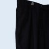 "ヤンチャ系柄入りワイド" glossy check pattern wide slacks