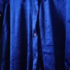 【送料無料】glossy vivid blue velours shirt