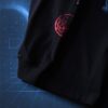 "伊万里胡桃ピンのロンT / BIBLE BLACK" double side print L/S tee