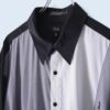 【送料無料】monotone switching embroidery terotero shirt