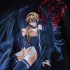 "伊万里胡桃ピンのロンT / BIBLE BLACK" double side print L/S tee